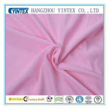 Tissu rose de polyester (tissu yintex)